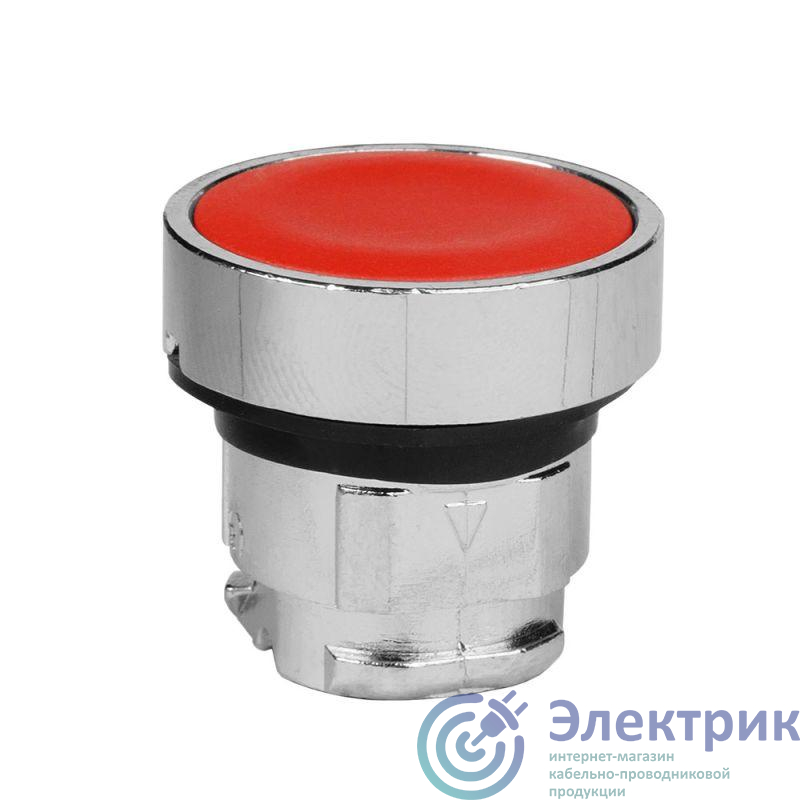 Головка кнопки OptiSignal D22 A4-P-4 красн. металл ZB4BA4 КЭАЗ 332215