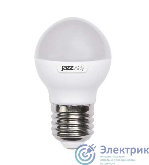 Лампа светодиодная PLED-SP 11Вт G45 5000К E27 230В/50Гц JazzWay 5019393